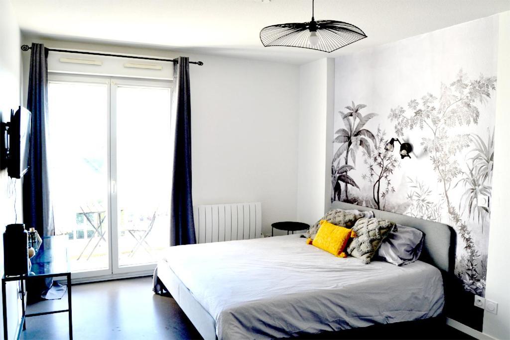 Studio Cosy Bordeaux - Parking Prive - Netflix - Tram A Cenon Kültér fotó